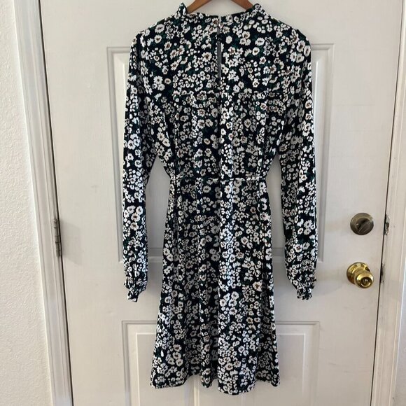 Boden Woman's Easy Yoke Mini Jersey In Heart Bloom Floral Summer Dress Sz 10L - Picture 5 of 13